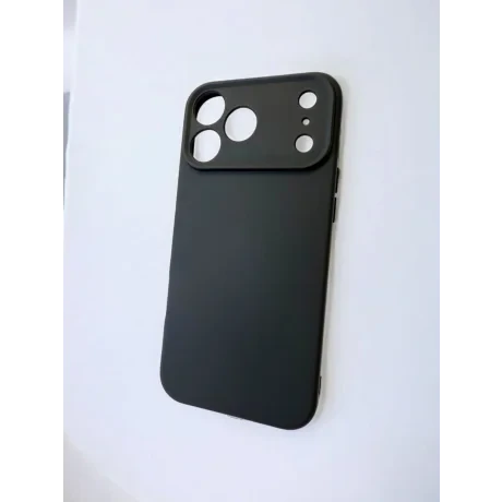 Husa Spate Hard Fun pentru iPhone 17 Pro Max Negru