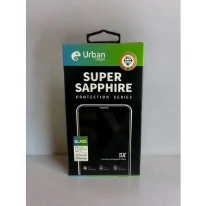 Folie Sticla Urban Gadgets 5X Super Sapphire pentru iPhone 17 Pro Max Negru