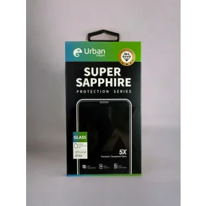 Folie Sticla Urban Gadgets 5X Super Sapphire pentru iPhone 17 Pro Negru