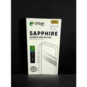 Folie Sticla Urban Gadgets Sapphire pentru iPhone 17 Pro Max Negru