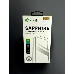 Folie Sticla Urban Gadgets Sapphire pentru iPhone 17 Pro Negru