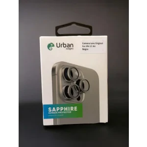 Folie Sticla Camera Individual Urban Gadgets Sapphire pentru iPhone 17 Air Negru