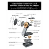 Suport Birou cu Incarcare Wireless 3in1 Swissten 25W compatibil MagSafe Negru