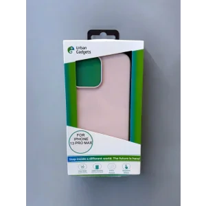 Husa Spate Urban Gadgets Silicon Soft MagSafe pentru iPhone 13 Pro Max Roz