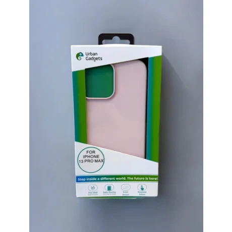 Husa Spate Urban Gadgets Silicon Soft MagSafe pentru iPhone 13 Pro Max Roz