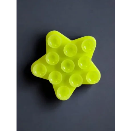 Suport Universal cu Adeziv Ventuza pentru Telefon Stea Verde