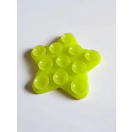 Suport Universal cu Adeziv Ventuza pentru Telefon Stea Verde
