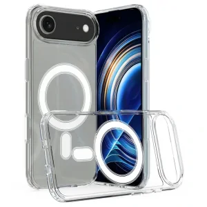 Husa Spate Hard MagSafe pentru iPhone 17 Bulk Transparent