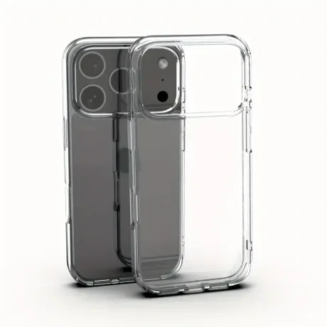 Husa Spate Hard pentru iPhone 17 Pro Transparent