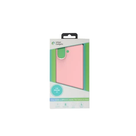Husa Spate Urban Gadgets Silicon Soft MagSafe pentru iPhone 17 Air Roz