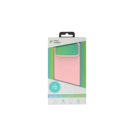 Husa Spate Urban Gadgets Silicon Soft MagSafe pentru iPhone 17 Pro Roz