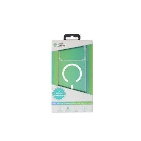Husa Spate Urban Gadgets MagSafe pentru iPhone 17 Pro Max Transparent