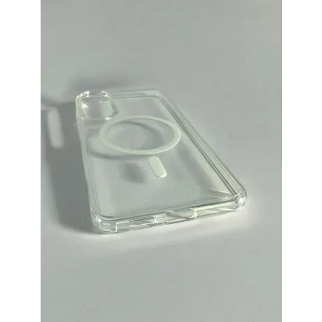 Husa Spate Urban Gadgets MagSafe pentru Samsung Galaxy S25 Edge Transparent