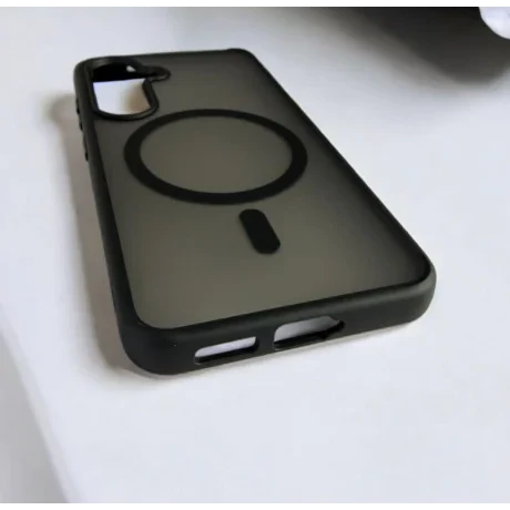 Husa Spate Urban Gadgets MagSafe pentru Samsung Galaxy S25 Negru