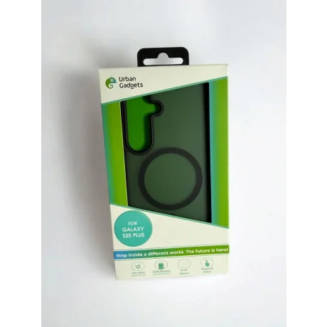 Husa Spate Urban Gadgets MagSafe pentru Samsung Galaxy S25 Plus Negru