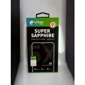Folie Sticla Urban Gadgets 5X Super Sapphire pentru iPhone 14 Pro Max Negru