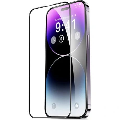 Folie Sticla Urban Gadgets 5X Super Sapphire pentru iPhone 14 Pro Max Negru