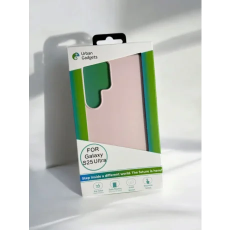 Husa Spate Urban Gadgets Silicon Soft MagSafe pentru Samsung Galaxy S25 Ultra Roz