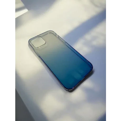 Husa Cover Silicon Electro pentru iPhone 12/12 Pro Albastru