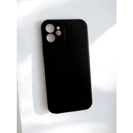 Husa Cover Silicon Liquid SG172-3 pentru iPhone 12 Bulk Negru