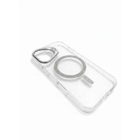 Husa Spate Fashion MagSafe pentru iPhone 17 Bulk Transparent