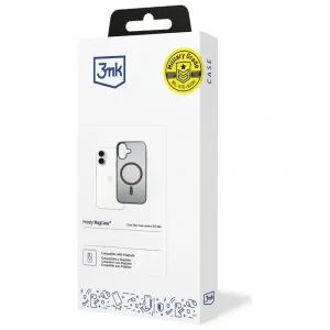 Husa Spate 3MK Frosty MagSafe pentru iPhone 17 Negru