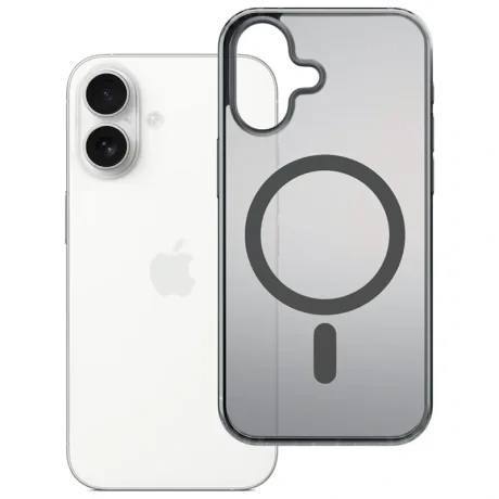 Husa Spate 3MK Frosty MagSafe pentru iPhone 17 Negru