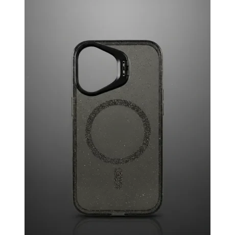 Husa Spate Fashion MagSafe pentru iPhone 17 Negru
