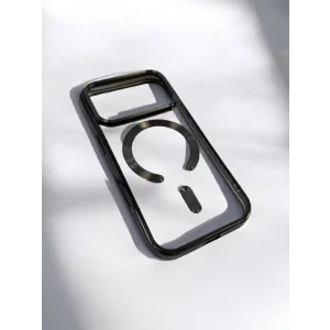 Husa Spate Beauty Lens Frame MagSafe pentru iPhone 17 Pro Bulk Negru