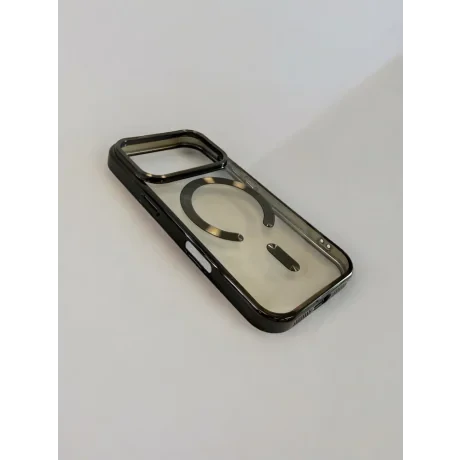 Husa Spate Beauty Lens Frame MagSafe pentru iPhone 17 Pro Bulk Negru