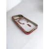 Husa Spate Beauty Lens Frame MagSafe pentru iPhone 17 Pro Bulk Roz/Mov