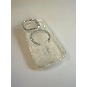 Husa Spate Fashion MagSafe pentru iPhone 17 Pro Transparent