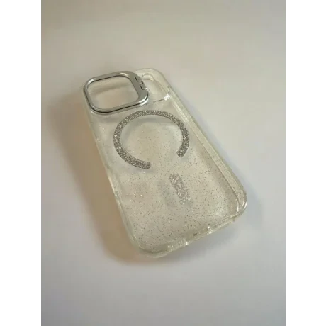 Husa Spate Fashion MagSafe pentru iPhone 17 Pro Transparent