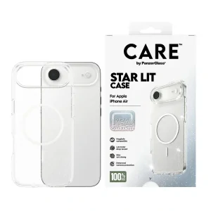 Husa Spate PanzerGlass MagSafe pentru iPhone 17 Air CR83299 Glitter-Transparent