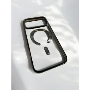 Husa Spate Beauty Lens Frame MagSafe pentru iPhone 17 Pro Max Bulk Negru