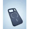 Husa Spate Fashion MagSafe pentru iPhone 17 Pro Albastru