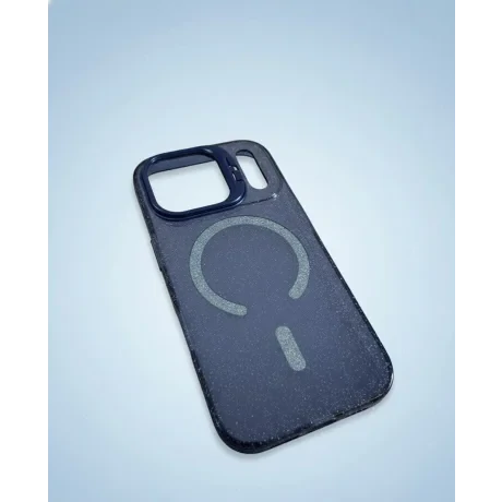 Husa Spate Fashion MagSafe pentru iPhone 17 Pro Albastru