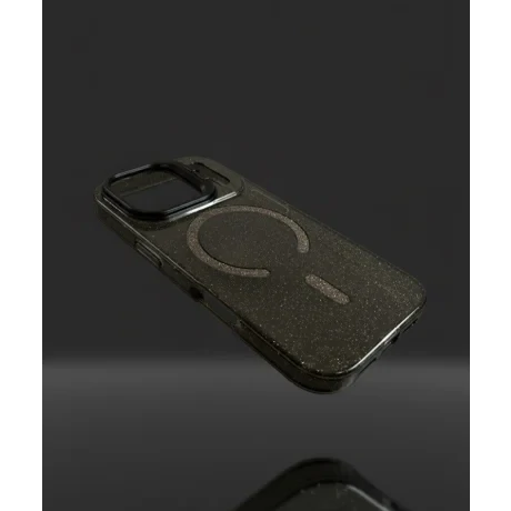 Husa Spate Fashion MagSafe pentru iPhone 17 Pro Negru