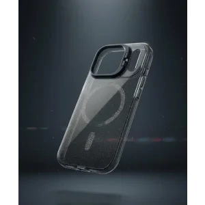 Husa Spate Fashion MagSafe pentru iPhone 17 Pro Negru