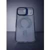 Husa Spate Fashion MagSafe pentru iPhone 17 Pro Max Albastru
