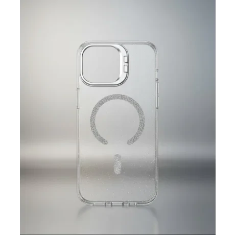 Husa Spate Fashion MagSafe pentru iPhone 17 Pro Max Transparent