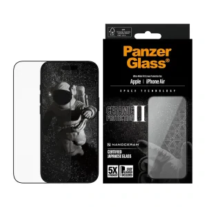 Folie Sticla Ceramic PanzerGlass UWF pentru iPhone 17 Air PG15958 Negru