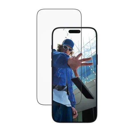 Folie Sticla PanzerGlass UWF pentru iPhone 16 Pro Max/17 Pro Max PG66497 Negru