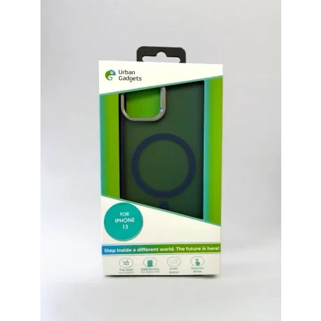 Husa Spate Urban Gadgets MagSafe pentru iPhone 13 Albastru