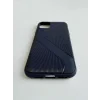 Husa Cover Silicon Carbon pentru iPhone 12 Pro Max Bulk Albastru
