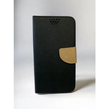Husa Book Universal 5.5 Inch Bulk Negru