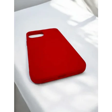 Husa Spate Silicon Slim Mat pentru iPhone 12 Pro Max Bulk Rosu
