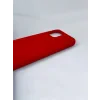 Husa Spate Silicon Slim Mat pentru iPhone 12 Pro Max Bulk Rosu