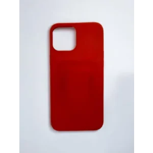 Husa Spate Silicon Slim Mat pentru iPhone 12 Pro Max Bulk Rosu