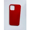 Husa Spate Silicon Slim Mat pentru iPhone 12/12 Pro Bulk Rosu